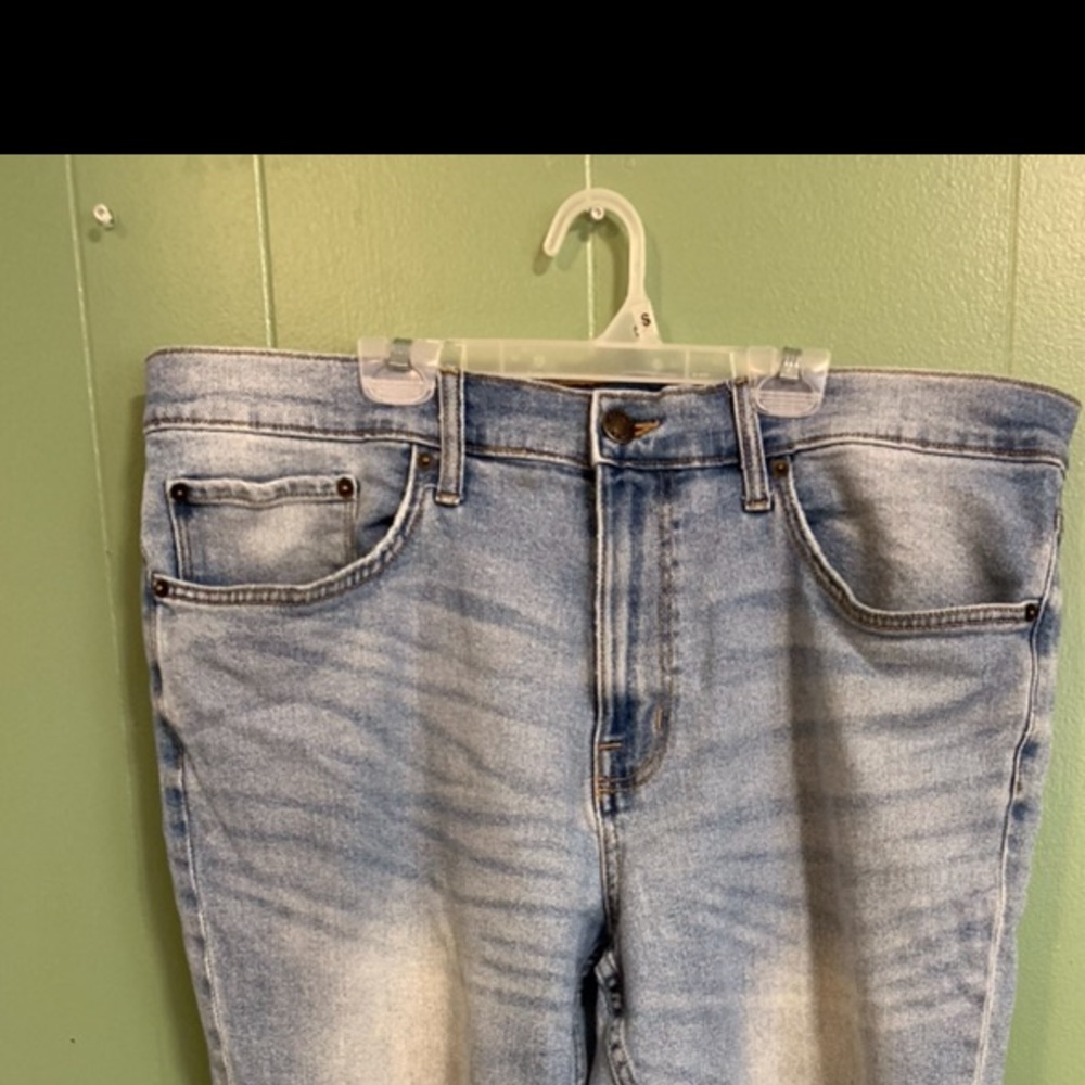 Goodfellow Raw Hem Straight Leg Jeans